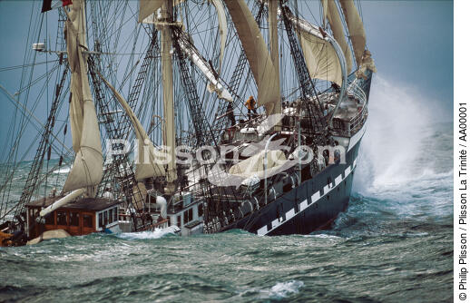 Le siècle du Belem. - © Philip Plisson / Plisson La Trinité / AA00001 - Photo Galleries - Tall ship / Sailing ship