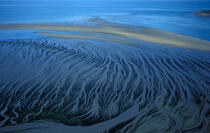 Quand la mer se retire. © Philip Plisson / Plisson La Trinité / AA00020 - Photo Galleries - Geomorphology