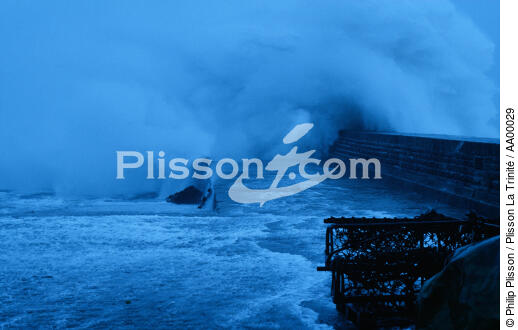 Port-Maria sous la Tempête - © Philip Plisson / Plisson La Trinité / AA00029 - Photo Galleries - Rough weather
