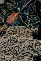 Matériel de pêche. © Philip Plisson / Plisson La Trinité / AA00061 - Nos reportages photos - Pêche