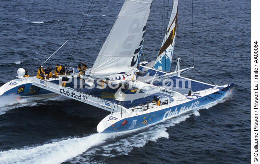 Le catamaran "Club Med" et son équipage . - © Guillaume Plisson / Plisson La Trinité / AA00084 - Photo Galleries - Club Med