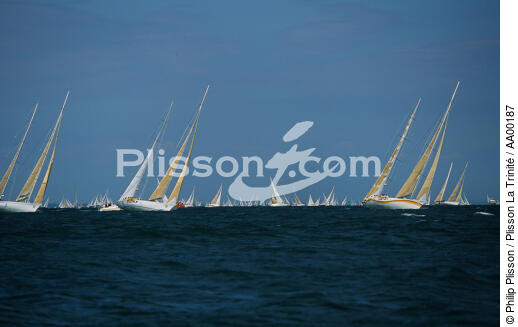 Départ de la Withbread. - © Philip Plisson / Plisson La Trinité / AA00187 - Photo Galleries - Sailing Race