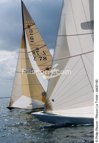 Deux 6MJI bord à bord. - © Philip Plisson / Plisson La Trinité / AA00190 - Photo Galleries - International Class