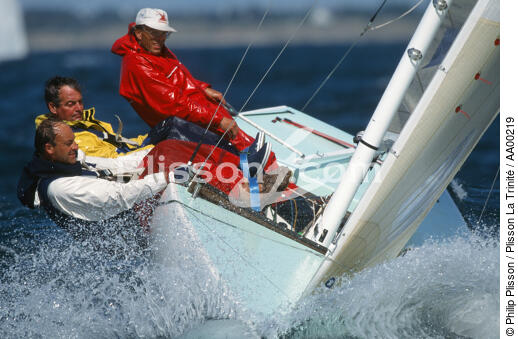 Championnat du monde en Baie de Quiberon. - © Philip Plisson / Plisson La Trinité / AA00219 - Nos reportages photos - Yachting