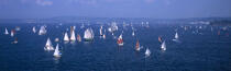 Rassemblement de Brest 2000. © Philip Plisson / Plisson La Trinité / AA00244 - Photo Galleries - Horizontal panoramic