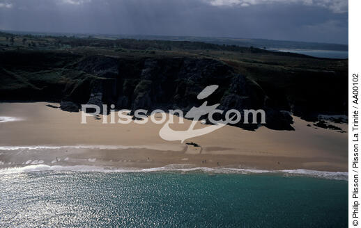 La plage des Sables d'Or - © Philip Plisson / Plisson La Trinité / AA00102 - Photo Galleries - Good weather