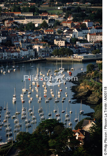 Le port de plaisance de Pornic. - © Philip Plisson / Plisson La Trinité / AA00118 - Photo Galleries - Loire Atlantique 