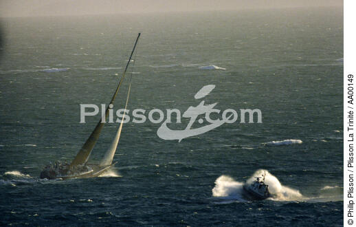Fastnet - © Philip Plisson / Plisson La Trinité / AA00149 - Nos reportages photos - Course
