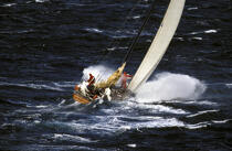 Sovereign dans une mer agitée © Philip Plisson / Plisson La Trinité / AA00192 - Nos reportages photos - Termes divers