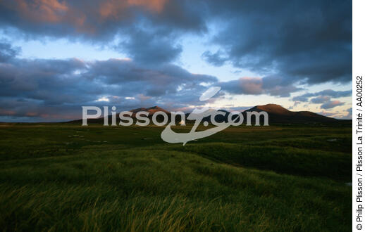 South Uist - © Philip Plisson / Plisson La Trinité / AA00252 - Photo Galleries - Interior landscape