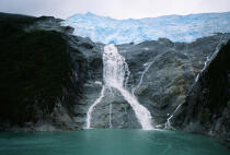 Glacier en Patagonie. © Philip Plisson / Plisson La Trinité / AA00328 - Nos reportages photos - Pays étranger