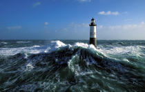 Le phare d'Ar-Men. © Guillaume Plisson / Plisson La Trinité / AA00347 - Nos reportages photos - Mer d'Iroise