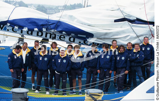 L'équipage du Club Med. - © Guillaume Plisson / Plisson La Trinité / AA00372 - Photo Galleries - Racing multihull