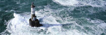 Le phare d'Ar Men dans la tempête. © Guillaume Plisson / Plisson La Trinité / AA00376 - Nos reportages photos - Guillaume Plisson