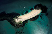 L'archipel des Glénans © Philip Plisson / Plisson La Trinité / AA00471 - Nos reportages photos - Terme marin