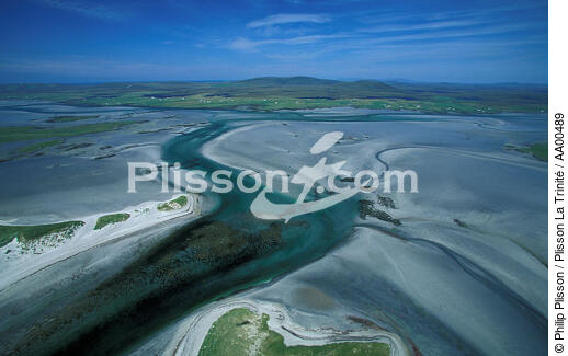 Entre Benbecula et Nort Uist . - © Philip Plisson / Plisson La Trinité / AA00489 - Photo Galleries - Hebrides [Isle of]