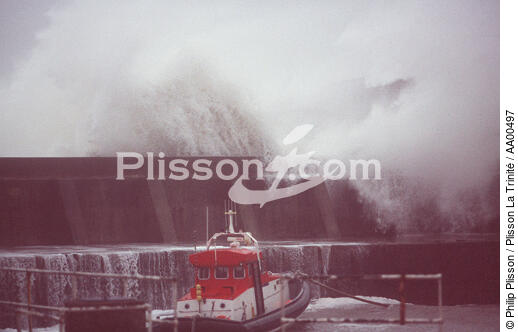 Port de Stonehaven . - © Philip Plisson / Plisson La Trinité / AA00497 - Nos reportages photos - Construction