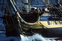 Proue du HMS Rose. © Guillaume Plisson / Plisson La Trinité / AA00546 - Photo Galleries - Tall ship / Sailing ship
