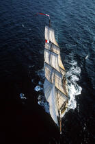 Le HMS Rose sous voiles. © Guillaume Plisson / Plisson La Trinité / AA00559 - Photo Galleries - Sails