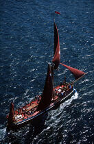 Barge de la Tamise, caboteur à livarde et tape cul. © Guillaume Plisson / Plisson La Trinité / AA00574 - Photo Galleries - Boat