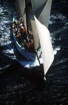 Proue de la Granvillaise. © Guillaume Plisson / Plisson La Trinité / AA00580 - Nos reportages photos - Elément d'un bateau