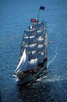 Europa, trois mâts barque d'origine hollandaise. © Guillaume Plisson / Plisson La Trinité / AA00664 - Photo Galleries - Sailing boat