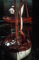 Canot à misaine. © Philip Plisson / Plisson La Trinité / AA00665 - Photo Galleries - Sailing boat