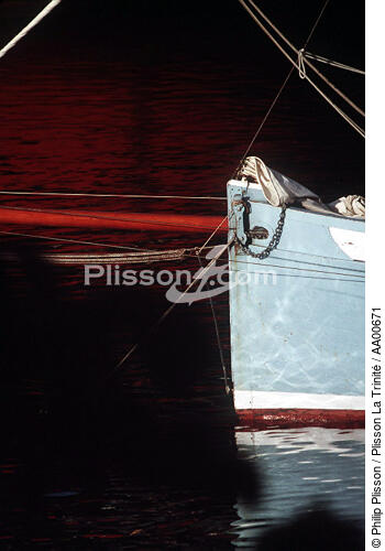 Beaupré d'un voilier. - © Philip Plisson / Plisson La Trinité / AA00671 - Nos reportages photos - Termes divers