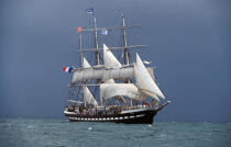 Le Belem en pleine mer. © Guillaume Plisson / Plisson La Trinité / AA00814 - Photo Galleries - Three-masted ship