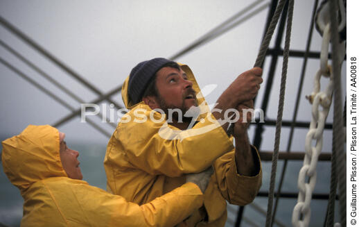 Equipage en action sur le Belem - © Guillaume Plisson / Plisson La Trinité / AA00818 - Photo Galleries - Tall ship / Sailing ship