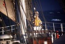 A bord du Belem. © Guillaume Plisson / Plisson La Trinité / AA00820 - Photo Galleries - Three-masted ship