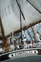 Poupe de l'Esmeralda. © Philip Plisson / Plisson La Trinité / AA00841 - Photo Galleries - Tall ship / Sailing ship