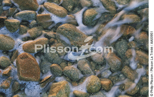 Galets en gros plan. - © Philip Plisson / Plisson La Trinité / AA00951 - Photo Galleries - Pebble