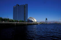 Glasgow. © Philip Plisson / Plisson La Trinité / AA00983 - Nos reportages photos - Clyde river