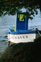 Petit bateau de pêche. © Philip Plisson / Plisson La Trinité / AA01024 - Nos reportages photos - Petite pêche