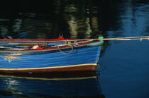 Gros plan d'une barque. © Philip Plisson / Plisson La Trinité / AA01072 - Photo Galleries - Rowing boat