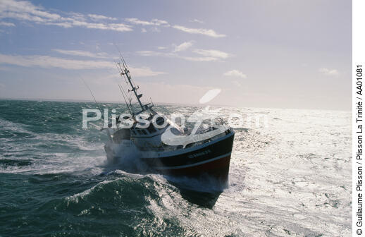 Le Monica II sous le soleil. - © Guillaume Plisson / Plisson La Trinité / AA01081 - Photo Galleries - Fishing vessel
