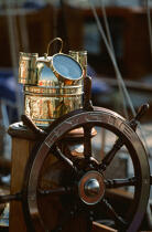 Barre à roue. © Guillaume Plisson / Plisson La Trinité / AA01171 - Photo Galleries - Elements of boat