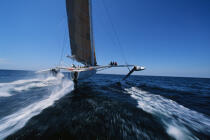 L' Hydroptère. © Guillaume Plisson / Plisson La Trinité / AA01184 - Photo Galleries - Ocean racing trimaran