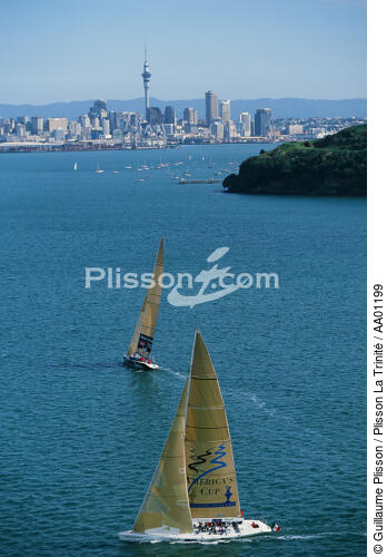 America's cup en Nouvelle Zélande. - © Guillaume Plisson / Plisson La Trinité / AA01199 - Nos reportages photos - Auckland 2000