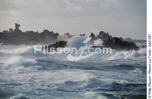 Ouessant, tempête. - © Philip Plisson / Plisson La Trinité / AA01287 - Photo Galleries - Ouessant