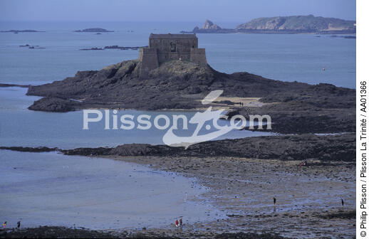 Fort le Petit Bé à Saint-Malo. - © Philip Plisson / Plisson La Trinité / AA01366 - Nos reportages photos - Fort
