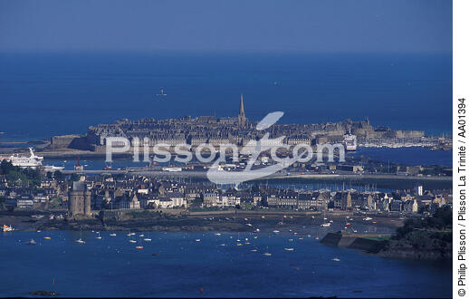 Saint-Malo et Paramé. - © Philip Plisson / Plisson La Trinité / AA01394 - Photo Galleries - Saint-Malo