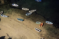 Barques au mouillage à Sainte-Marine. © Guillaume Plisson / Plisson La Trinité / AA01466 - Nos reportages photos - Géomorphie
