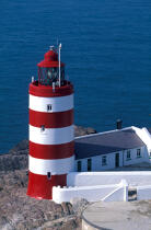 Les Casquets, phare anglais. © Philip Plisson / Plisson La Trinité / AA01485 - Nos reportages photos - Vertical