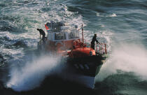 Canot de sauvetage, Le Conquet. © Philip Plisson / Plisson La Trinité / AA01492 - Photo Galleries - Sea rescuer