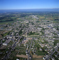 Vue aérienne de Guérande. © Philip Plisson / Pêcheur d’Images / AA01515 - Photo Galleries - Square format