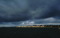 Ciel de grain sur Carantec. © Philip Plisson / Plisson La Trinité / AA01625 - Photo Galleries - Morlaix [The Bay of]