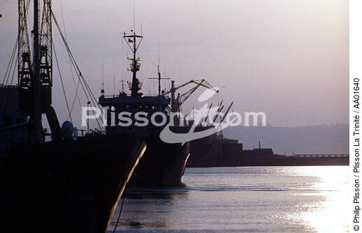 Port de commerce de Brest. - © Philip Plisson / Plisson La Trinité / AA01640 - Nos reportages photos - Brest