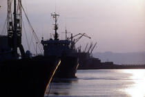Port de commerce de Brest. © Philip Plisson / Plisson La Trinité / AA01640 - Nos reportages photos - Brest
